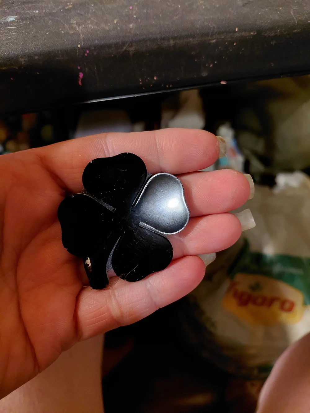 Black Sunburst Resin Accent Disc - Decorative Home Accent